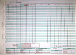 W6076JR HEALTHCARE DAY SHEET