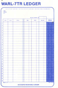 WARL7TR ACCTS RECEIVABLE LEDGER