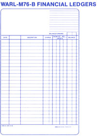 WARLM76B PATIENT LEDGER