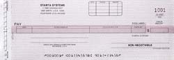 WCKD190 - CASH DISBURSEMENT ONE-WRITE CHECK