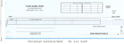 WCKGA4NP DISBURSEMENT CHECK with DUPLICATE