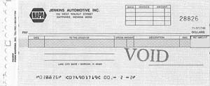 WCKPD15SPEC - DISBURSEMENT CHECK