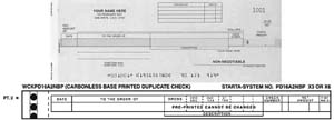 WCKPD16A2NBP COMB DISB-PAYROLL ONE-WRITE CHECK