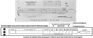 WCKPD16BNP COMB DISB-PAYROLL ONE-WRITE CHECK