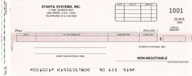 WFP170C ONE-WRITE DISBURSEMENT CHECK