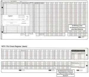 WFP170J CASH DISBURSEMENT JOURNAL