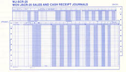 WJSCR25 COMB SALES-RECEIPTS JOURNAL