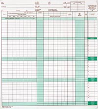 WLW16 COMPENSATION LEDGER RECORD